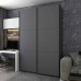 Шафа-купе двохдверна Doros G-Caiser 180х60х240 см Графіт (DRS-011034)