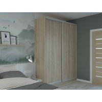 Шафа-купе двохдверна Doros Сіті 24 180х60х240 см Дуб сонома (DRS-011055)