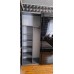 Шафа-купе двохдверна Doros G-Caiser 180х60х240 см Графіт/2 Дзеркала (DRS-011029)