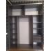 Шафа-купе двохдверна Doros G-Caiser 180х60х240 см Графіт/2 Дзеркала (DRS-011029)