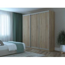 Шкаф-купе трехдверный Doros Сити 24 238х60х240 см Дуб сонома (DRS-011059)