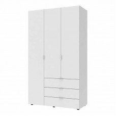 Шафа розпашна для одягу Doros Гелар 116,2х49,5х203,4 см Білий (DRS-011169)