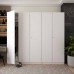 Комплект шкафов для одежды Doros Промо (2 шт.) 225х48х204 см Белый (DRS-011211)