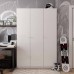 Шафа розпашна для одягу Doros Промо 135х48х204 см Білий (DRS-011204)