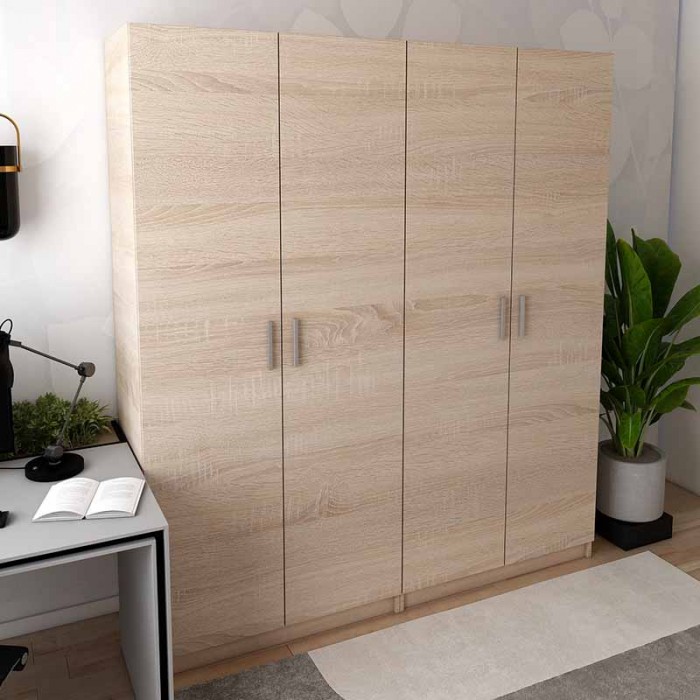 Комплект шаф для одягу Doros Промо (2 шт.) 180х48х204 см Дуб сонома (DRS-011210)