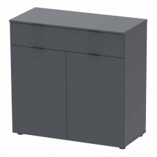 Комод в гостиную Doros Рон 2 80х38х100 см Графит (DRS-011295)