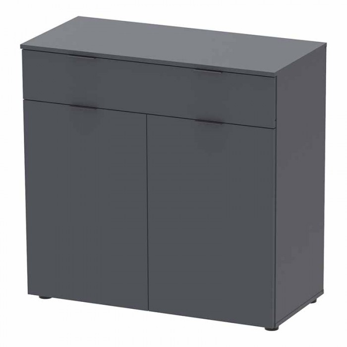 Комод у вітальню Doros Рон 2 80х38х100 см Графіт (DRS-011295)