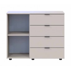 Комод в гостиную Doros Гелар GС1 100х40х81,2 см Кашемир (DRS-011290)