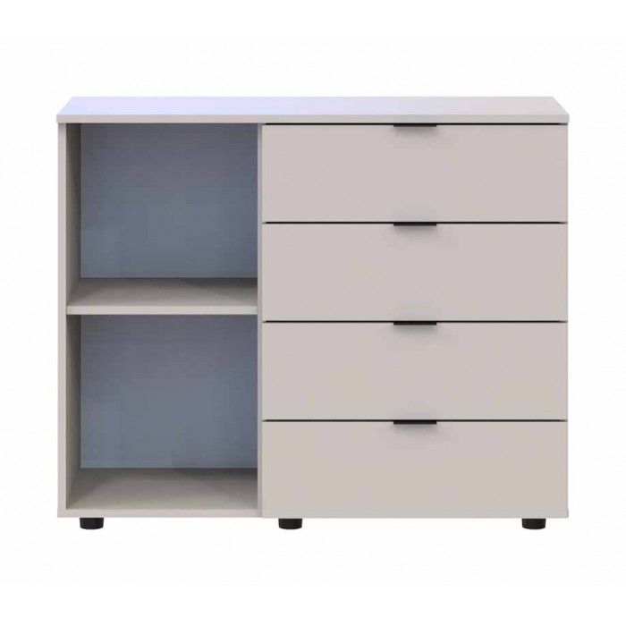 Комод у вітальню Doros Гелар GС1 100х40х81,2 см Кашемір (DRS-011290)
