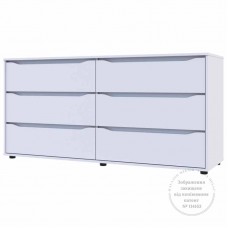 Комод у спальню Doros Глобус 160х48х78 см Білий (DRS-011291)