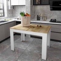 Стол в кухню Doros Флинт 120(170)х80х78 см Белый/Дуб артизан (DRS-011442)