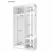 Передпокій з дзеркалом Doros City One Door 110х45х210 см Білий (DRS-011404)