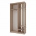 Передпокій з дзеркалом Doros City One Door 110х45х210 см Дуб cонома (DRS-011306)
