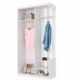 Передпокій з дзеркалом Doros City One Door 110х45х210 см Білий (DRS-011404)