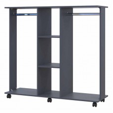 Гардеробна стійка Doros Д3 130х40,6х121 см Графіт (DRS-011424)