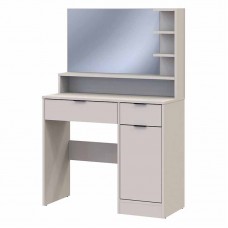 Туалетний столик з дзеркалом Doros Естель 90х38х135 см Кашемір (DRS-011473)