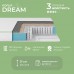 Матрас ортопедический Ismart Koala Dream 80х200 см пружинный (ISM-051018)