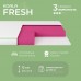 Матрац ортопедичний Ismart Koala Fresh 140х190 см безпружинний (ISM-051030)