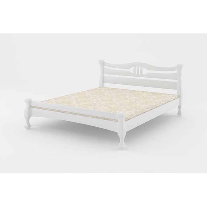Полуторне ліжко iSmart Даллас Білий (RAL9003) 120х190 см (DMBG-1761)