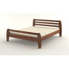 Двуспальная кровать iSmart Милан Орех темный 180х200 см (DMBG-1892)