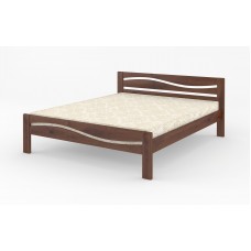 Двуспальная кровать iSmart Неаполь Орех лесной 180х200 см (DMBG-2200)