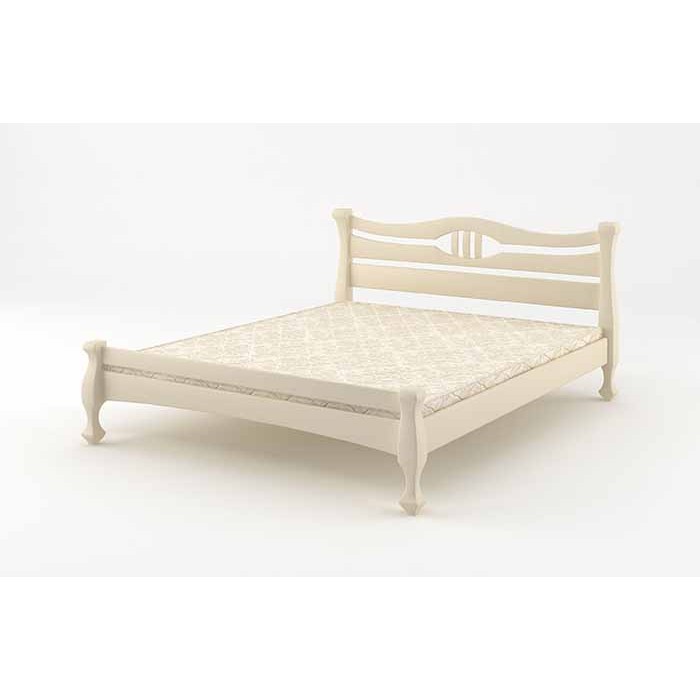 Двуспальная кровать iSmart Даллас Айвори 160х190 см (DMBG-1775)