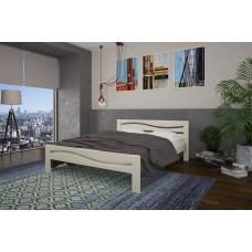 Двуспальная кровать iSmart Неаполь Айвори 140х190 см (DMBG-2170)