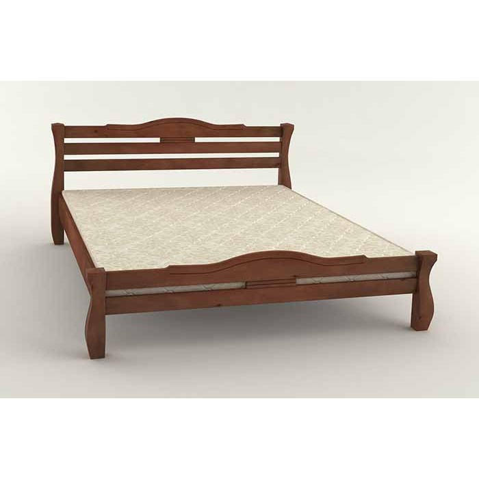 Двуспальная кровать iSmart Монако Орех темный 140х190 см (DMBG-1822)