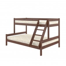 Двоярусне дитяче ліжко iSmart Атланта Горіх лісовий 140-90х200 см (DMBG-2280)