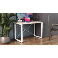 Письменный стол Драйв 750x1400x700 Белый металл ДСП Дуб Сан-Марино 16мм FRD-103207