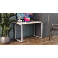 Письмовий стіл Ferrum-decor Драйв 750x1000x700 Сірий метал ДСП Дуб Артизан 32 мм (FRD-103367)