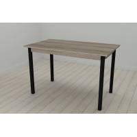 Кухонний стіл Ferrum-decor Маріо 75x120x80 Чорний ДСП Сонома Трюфель 16мм (FRD-106337)