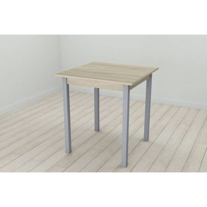Стол кухонный Ferrum-decor Диего 75x70x70 Серый ДСП Сонома 16мм (FRD-106297)