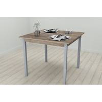 Стіл кухонний Ferrum-decor Дієго 75x80x80 Сірий ДСП Сонома Трюфель 16мм (FRD-106307)