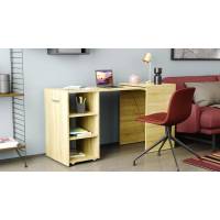 Стол-тумба трансформер Смарт 1/2 Ferrum-decor 750x1450x600 ДСП Дуб Сонома 16 мм (FRD-105077)