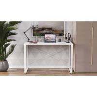 Письмовий стіл Ferrum-decor Серії Коннект 75x120x600 білий ДСП Білий 16мм (FRD-104207)