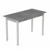 Стіл кухонний Ferrum-decor Маріо 75x120x80 Білий ДСП Бетон 16мм (FRD-105588)