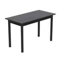 Стіл кухонний Ferrum-decor Маріо 75x120x60 Чорний ДСП Сосна Кембра 16мм (FRD-105728)