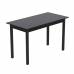 Стіл кухонний Ferrum-decor Маріо 75x120x60 Чорний ДСП Сосна Кембра 16мм (FRD-105728)