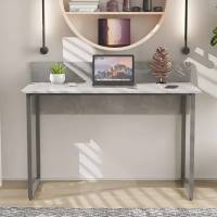 Письмовий стіл Скай Ferrum-decor 75x140x60 Сірий метал ДСП Бетон 32 мм (FRD-106668)