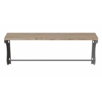 Полка настенная Ferrum-decor Юзибы 270x500x150 металл Серый ДСП Артизан 16 мм (FRD-102668)