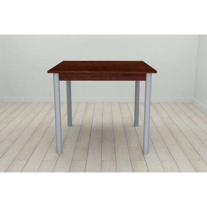Стіл кухонний Ferrum-decor Агата 75x80x80 Сірий ДСП Венге 16мм (FRD-105598)