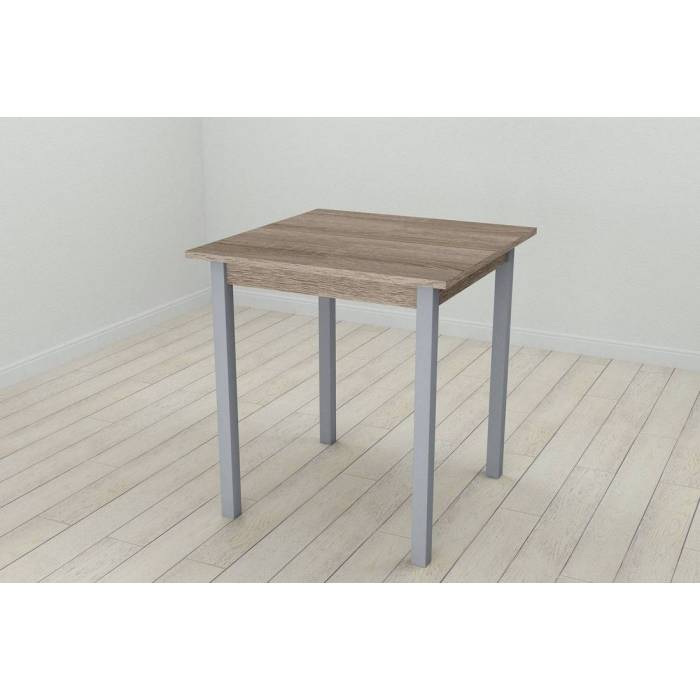 Стол кухонный Ferrum-decor Диего 75x70x70 Серый ДСП Сонома Трюфель 16мм (FRD-106298)