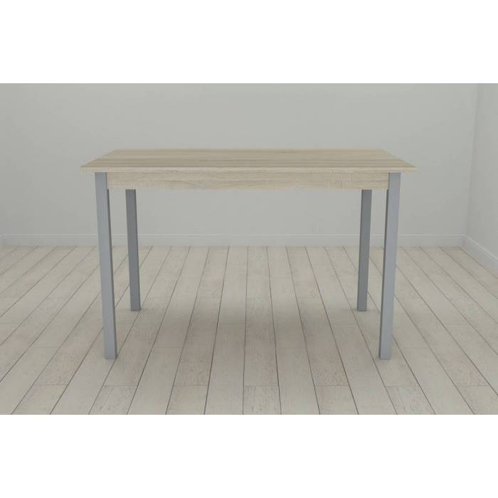 Кухонний стіл Ferrum-decor Маріо 75x120x70 Сірий ДСП Сонома 16мм (FRD-106328)