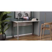 Письмовий стіл Курт Ferrum-decor 75x100x70 Сірий метал ДСП Бетон 32 мм (FRD-106638)