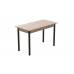 Стіл кухонний Ferrum-decor Беніта 75x120x80 Чорний ДСП Сан-Марино 16мм (FRD-105649)