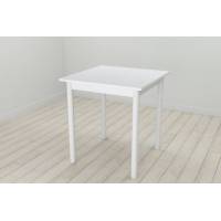 Стіл кухонний Ferrum-decor Агата 75x70x70 Білий ДСП Біле 16мм (FRD-106239)