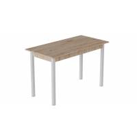 Стіл кухонний Ferrum-decor Маріо 75x120x60 Білий ДСП Сан-Марино 16мм (FRD-105659)