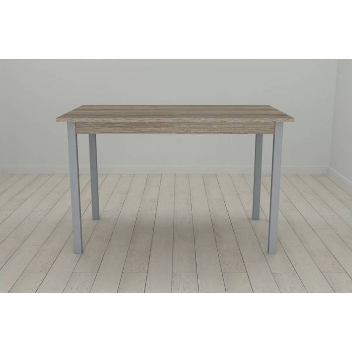 Стіл кухонний Ferrum-decor Маріо 75x120x70 Сірий ДСП Сонома Трюфель 16мм (FRD-106329)