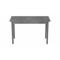 Стіл кухонний Ferrum-decor Маріо 75x120x80 Сірий ДСП Бетон 16мм (FRD-105589)
